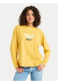 Roxy Bluzka Hangloose Art ERJZT06035 Żółty Regular Fit. Kolor: żółty. Materiał: bawełna #1
