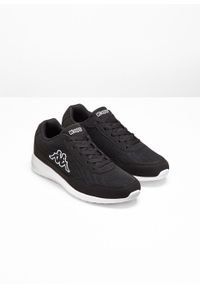 Sneakersy Kappa bonprix czarno-biały. Kolor: czarny. Materiał: syntetyk, materiał #5
