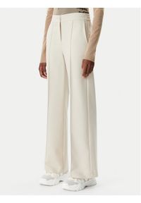 Patrizia Pepe Spodnie materiałowe 8P0709/A533-B814 Beżowy Regular Fit. Kolor: beżowy. Materiał: syntetyk #1