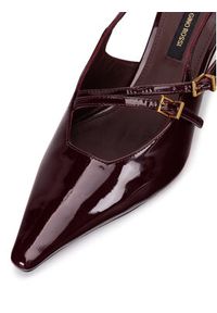 Gino Rossi Czółenka RAFA-116131 Bordowy. Kolor: czerwony. Materiał: lakier, skóra #5