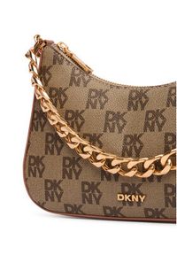 DKNY Torebka R53E6I10 Brązowy. Kolor: brązowy. Materiał: skórzane #5