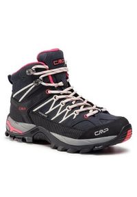 CMP Trekkingi Rigel Mid Wmn Trekking Shoe Wp 3Q12946 Szary. Kolor: szary. Materiał: skóra, zamsz #6