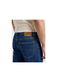 Lee - MESKIE SPODNIE JEANSOWE LEE BROOKLYN STRAIGHT MID STONEWASH 112144036 #3