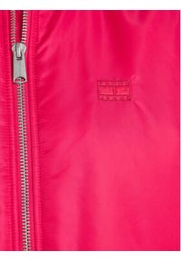 Tommy Jeans Kurtka bomber Tonal DW0DW16563 Różowy Oversize. Kolor: różowy. Materiał: syntetyk #3