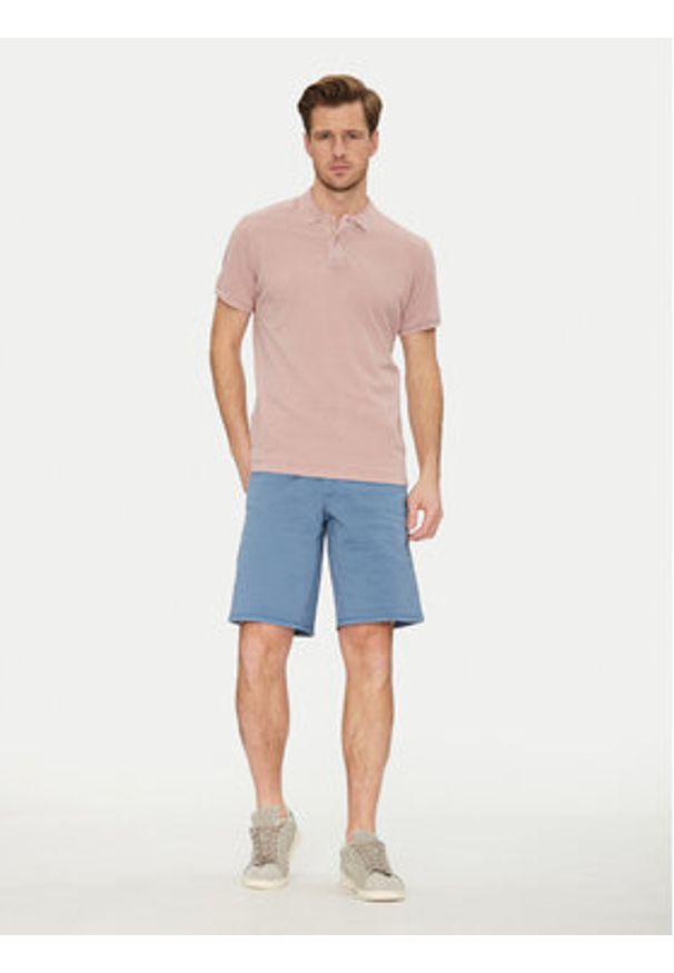 Blend Szorty jeansowe 20718399 Niebieski Regular Fit. Kolor: niebieski. Materiał: bawełna