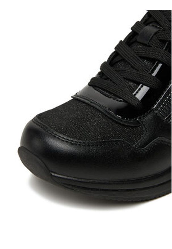 Nine West Sneakersy CEO-AMINA-01 Czarny. Kolor: czarny. Materiał: syntetyk, materiał
