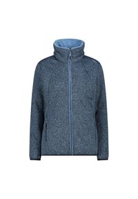 Bluza damska turystyczna CMP 34H2976. Kolor: niebieski. Materiał: polar. Sport: turystyka piesza #1