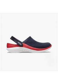 Klapki sandały chodaki damskie Crocs Literide 360 Clog. Kolor: czerwony, niebieski, wielokolorowy, biały. Sport: pływanie, fitness
