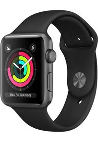 APPLE - Smartwatch Apple Watch Series 3 Czarny (MTF32EL/A). Rodzaj zegarka: smartwatch. Kolor: czarny #1