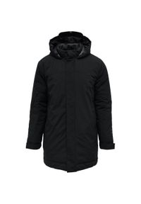 Parka zimowa męska Hummel North. Kolor: czarny, szary, brązowy, wielokolorowy. Sezon: zima. Sport: piłka nożna