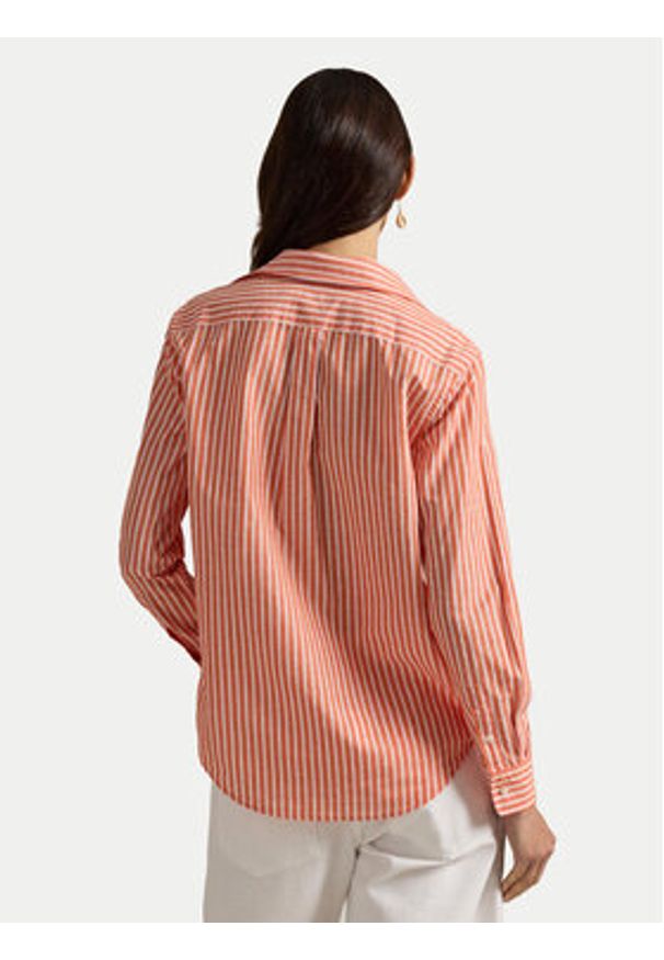 Polo Ralph Lauren Koszula 211971514502 Pomarańczowy Classic Fit. Typ kołnierza: polo. Kolor: pomarańczowy. Materiał: bawełna