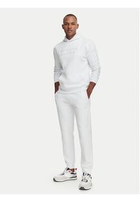 Beverly Hills Polo Club Bluza M6340T Biały Regular Fit. Typ kołnierza: polo. Kolor: biały. Materiał: bawełna #4