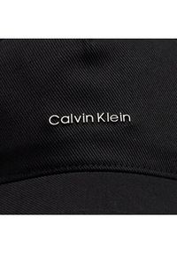 Calvin Klein Czapka z daszkiem Elevated Softs K60K611905 Czarny. Kolor: czarny. Materiał: materiał #4