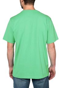 Koszulka sportowa męska T-shirt Carhartt Heavyweight Pocket K87. Kolor: zielony