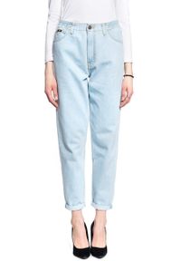 Lee - DAMSKIE SPODNIE JEANSOWE LEE ELASTICATED MOM L30MGGQB 112106522 #4