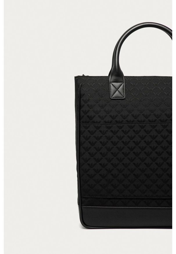 Emporio Armani - Torba. Kolor: czarny