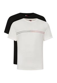 Tommy Jeans Komplet 2 t-shirtów Entry Graphic DM0DM21902 Kolorowy Slim Fit. Materiał: bawełna. Wzór: kolorowy