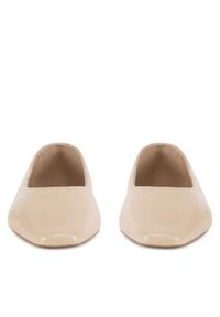 Gino Rossi Baleriny NELL-118130 Beżowy. Kolor: beżowy. Materiał: skóra #4
