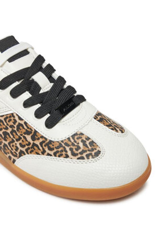 Aldo Sneakersy Erilg 13847636 Brązowy. Kolor: brązowy. Materiał: skóra