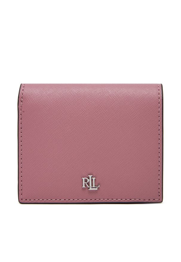 Lauren Ralph Lauren - Mały Portfel Damski LAUREN RALPH LAUREN. Kolor: różowy
