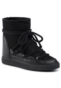 Inuikii Śniegowce Sneaker Classic 70203-5-W Czarny. Kolor: czarny. Materiał: zamsz, skóra #4