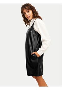 JJXX Sukienka z imitacji skóry Stella 12262769 Czarny Regular Fit. Kolor: czarny. Materiał: skóra #4