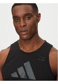 Adidas - adidas Tank top All-Gym Category Graphic JD1839 Czarny Regular Fit. Kolor: czarny. Materiał: bawełna, syntetyk #4