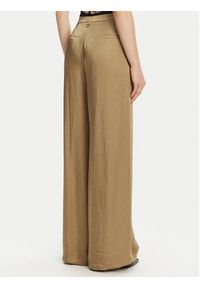 Marella Spodnie palazzo Silico 2513131125 Beżowy Wide Leg. Kolor: beżowy. Materiał: acetat #5