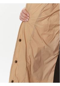 TwinSet - TWINSET Płaszcz zimowy 232TP2240 Beżowy Regular Fit. Kolor: beżowy. Materiał: syntetyk. Sezon: zima