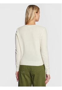 United Colors of Benetton - United Colors Of Benetton Sweter 1067D400E Écru Regular Fit. Materiał: wełna