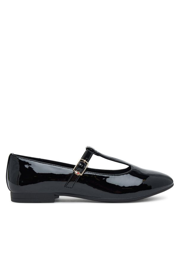 TOMMY HILFIGER - Baleriny Tommy Hilfiger. Kolor: czarny