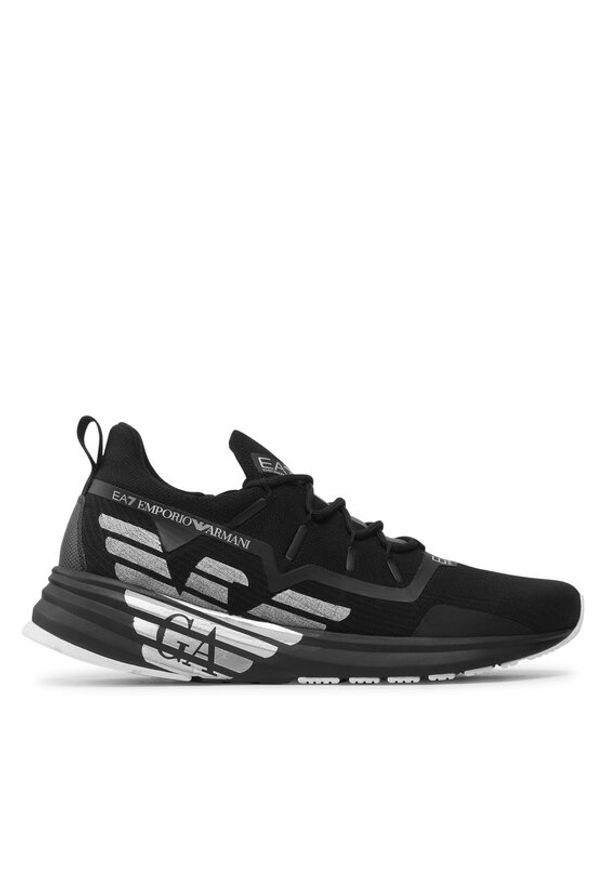 EA7 Emporio Armani Sneakersy X8X130 XK309 M826 Czarny. Kolor: czarny. Materiał: materiał