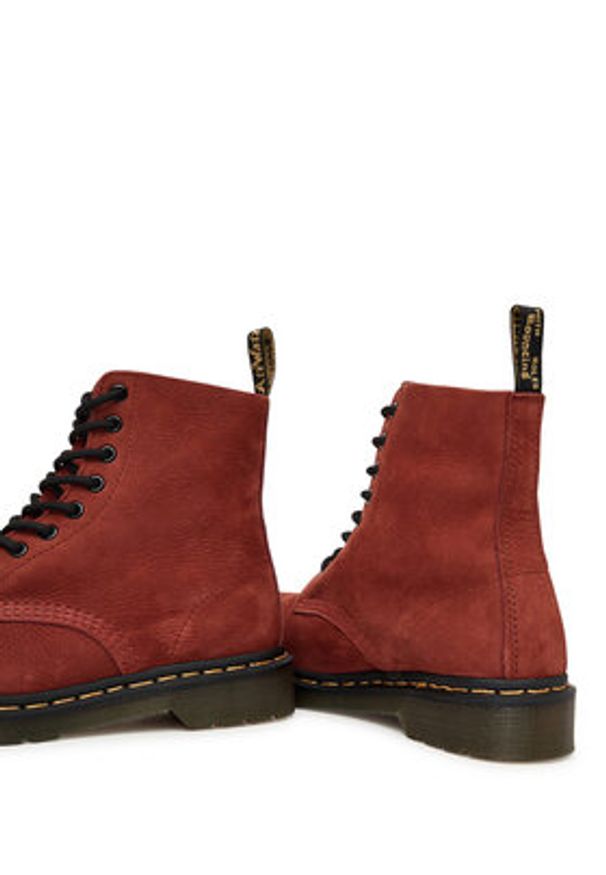 Dr. Martens Trapery 1460 Pascal DM41402600 Czerwony. Kolor: czerwony. Materiał: skóra, nubuk