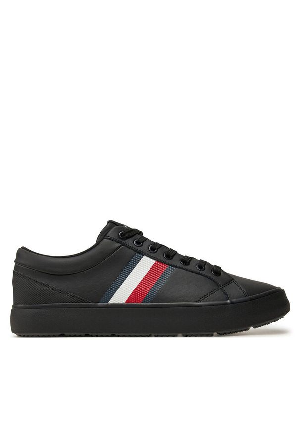 TOMMY HILFIGER - Sneakersy Tommy Hilfiger. Kolor: czarny