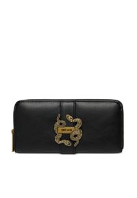Just Cavalli Portfel 80RA5PA1 ZSA89 Czarny. Kolor: czarny. Materiał: skóra #1