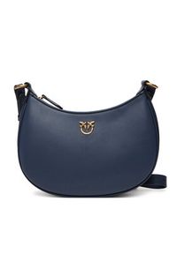 Pinko - PINKO Torebka Half Moon Mini Fl Al 25-26 PLTT 102790 A0F1 Granatowy. Kolor: niebieski. Materiał: skórzane #4