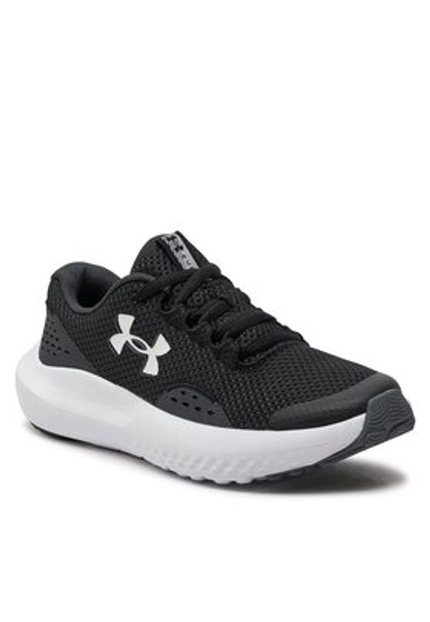 Under Armour Buty do biegania Ua Bgs Surge 4 3027103-001 Czarny. Kolor: czarny. Materiał: materiał