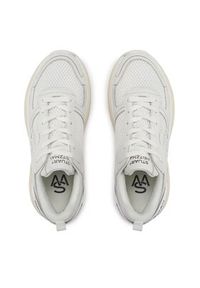 Stuart Weitzman Sneakersy Trainer SH318 Biały. Kolor: biały. Materiał: materiał #3