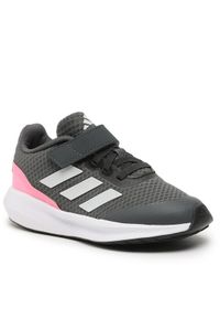 Adidas - adidas Buty Runfalcon 3.0 Sport Running Elastic Lace Top Strap Shoes HP5873 Szary. Kolor: szary. Materiał: materiał. Sport: bieganie #1
