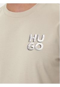 Hugo T-Shirt Detzington241 50508944 Szary Regular Fit. Kolor: szary. Materiał: bawełna #2