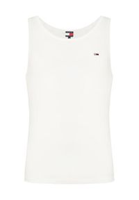 Tommy Jeans Komplet 2 tank topów DM0DM20769 Kolorowy Slim Fit. Materiał: bawełna. Wzór: kolorowy #9