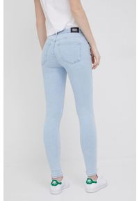 Dr. Denim jeansy Lexy damskie medium waist. Kolor: niebieski #3