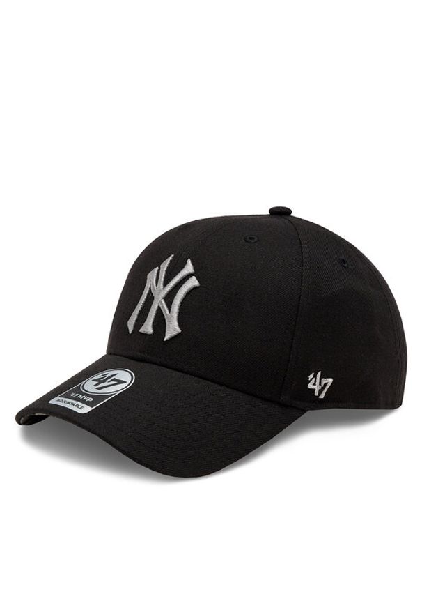 47 Brand Czapka z daszkiem MLB New York Yankees Tremor Camo Under 47 B-TRCMU17WBP-BK Czarny. Kolor: czarny. Materiał: materiał, akryl