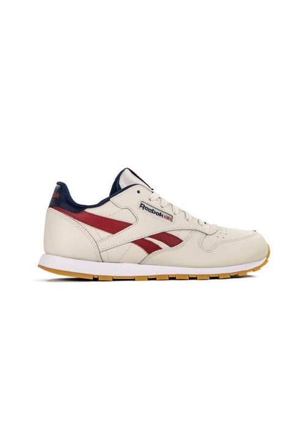 Buty do chodzenia dla dzieci Reebok Classic Leather. Zapięcie: sznurówki. Kolor: biały. Materiał: syntetyk, materiał. Szerokość cholewki: normalna. Model: Reebok Classic. Sport: turystyka piesza