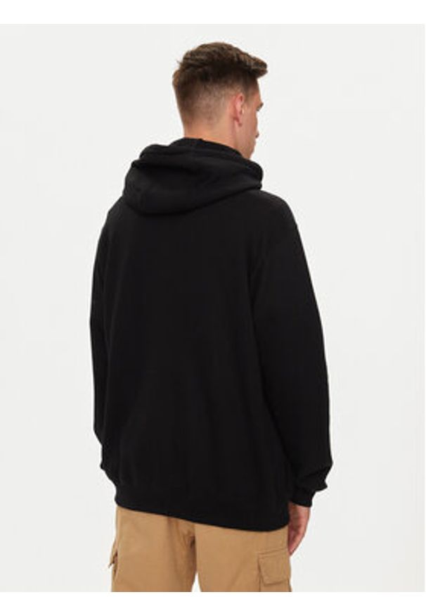 Vans Bluza Classic III VN000HNX Czarny Regular Fit. Kolor: czarny. Materiał: syntetyk, bawełna