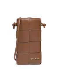 Gino Rossi - Torebka na telefon GINO ROSSI. Kolor: brązowy #1