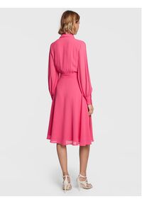 Fracomina Sukienka koszulowa FS23SD2003W41201 Różowy Regular Fit. Kolor: różowy. Materiał: syntetyk. Typ sukienki: koszulowe #5
