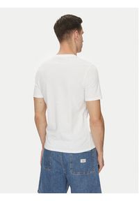 Guess Jeans T-Shirt M5GI23 K8HM0 Biały Slim Fit. Kolor: biały. Materiał: bawełna