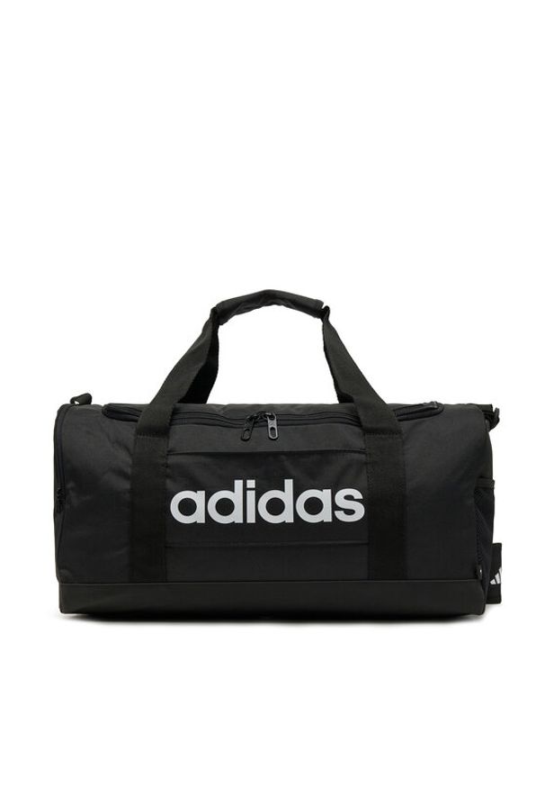 Adidas - adidas Torba Linear Small JE8343 Czarny. Kolor: czarny. Materiał: materiał