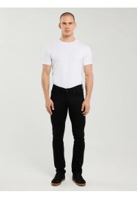Big-Star - Jeansy męskie skinny czarne Jeffray 915. Stan: obniżony. Kolor: czarny. Styl: elegancki #3